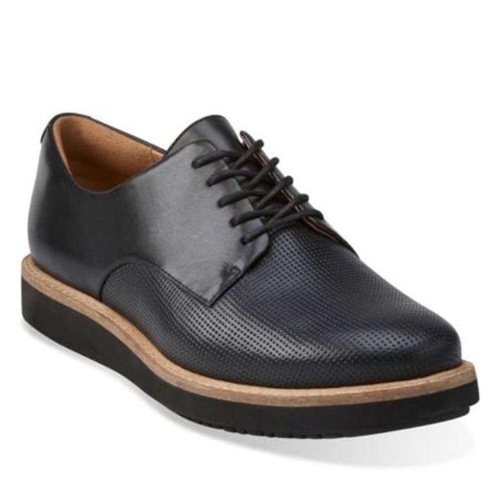 NEW Clarks Women Glick Darby Flatform Oxford Sneaker Dress Shoes